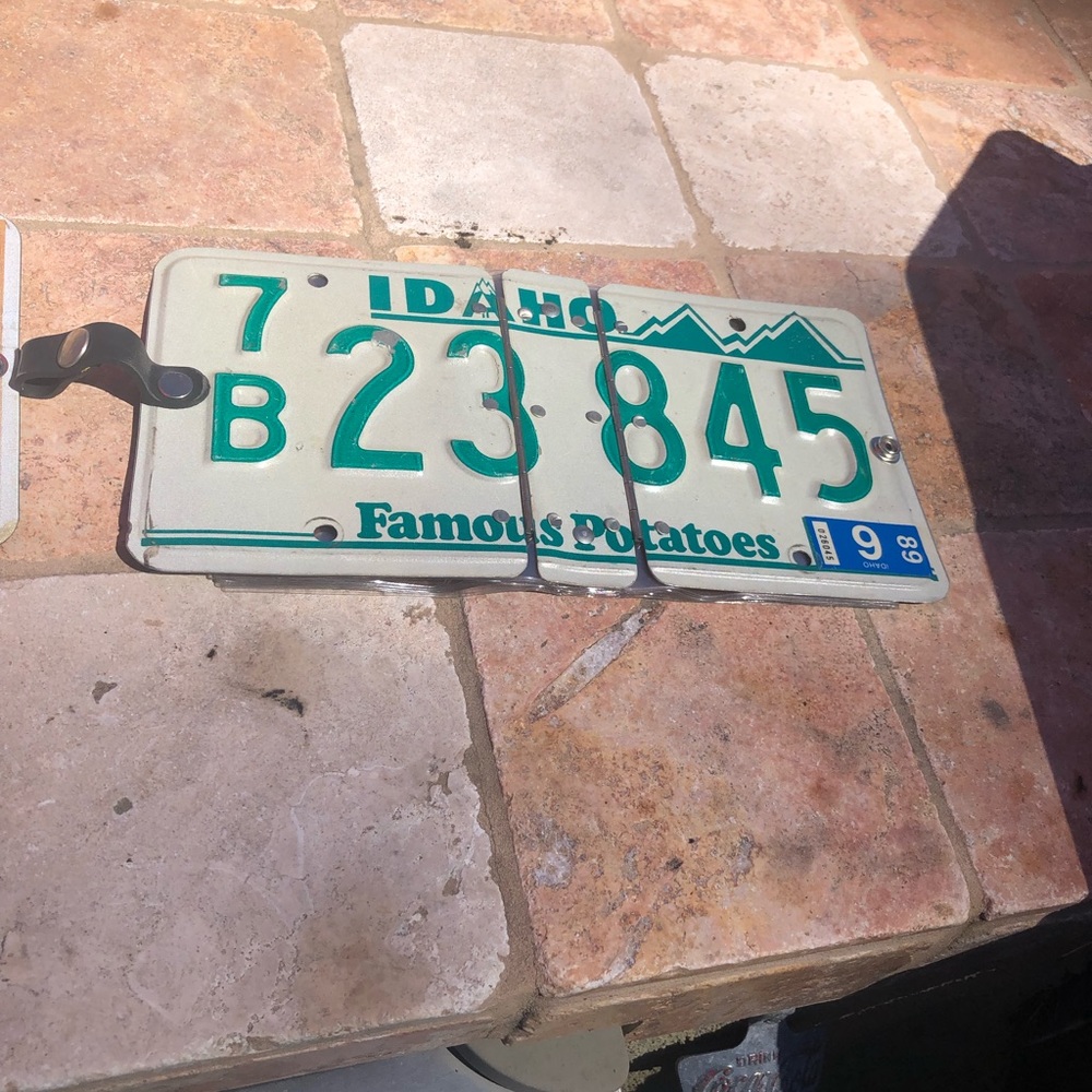 S Dakota or Idaho license plate photo album